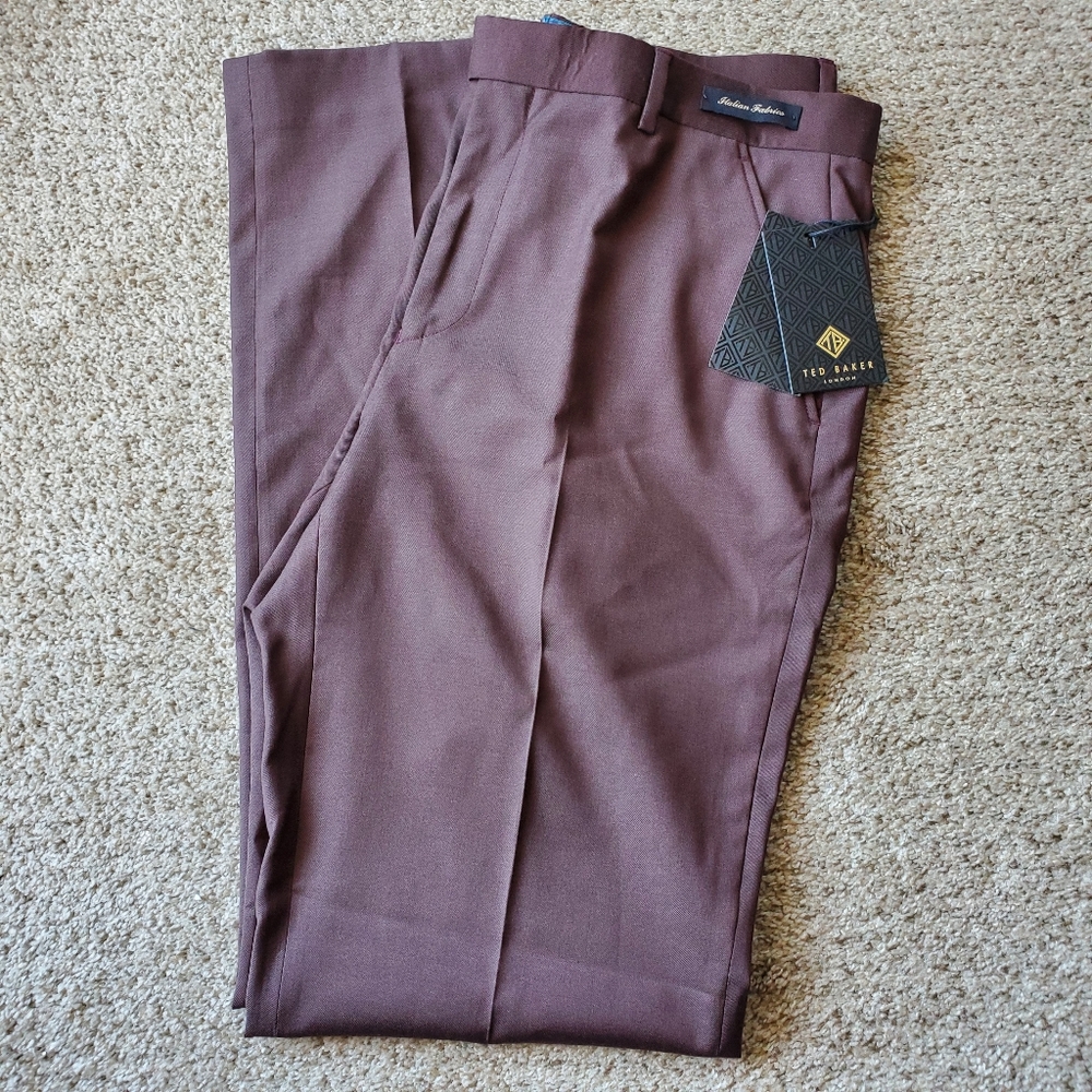 Ted Baker London Debonair Plain Suit Trousers